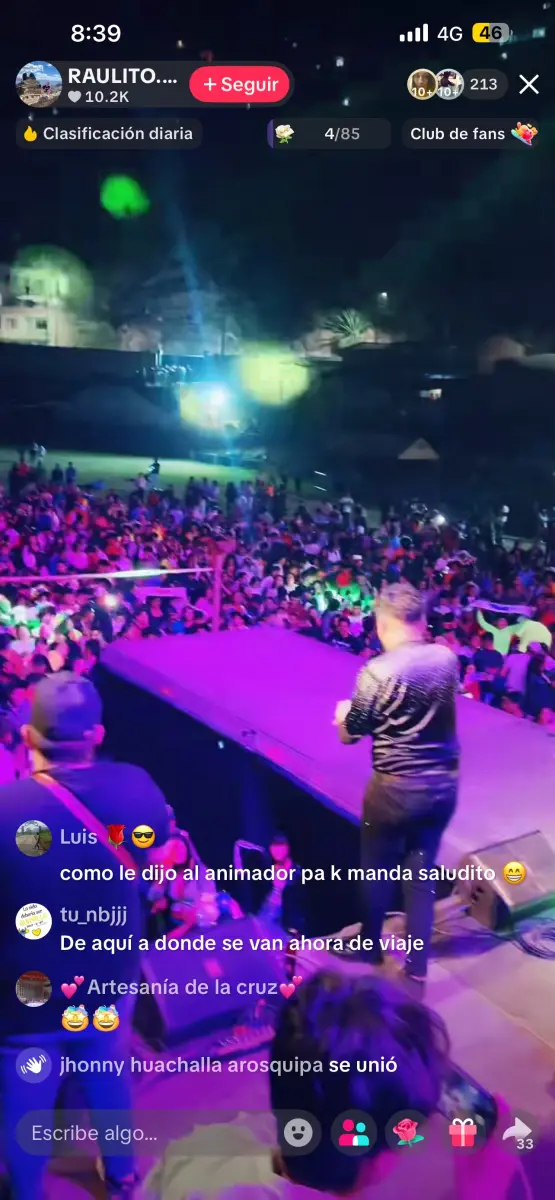 Fiesta aniversario de Miguel salas